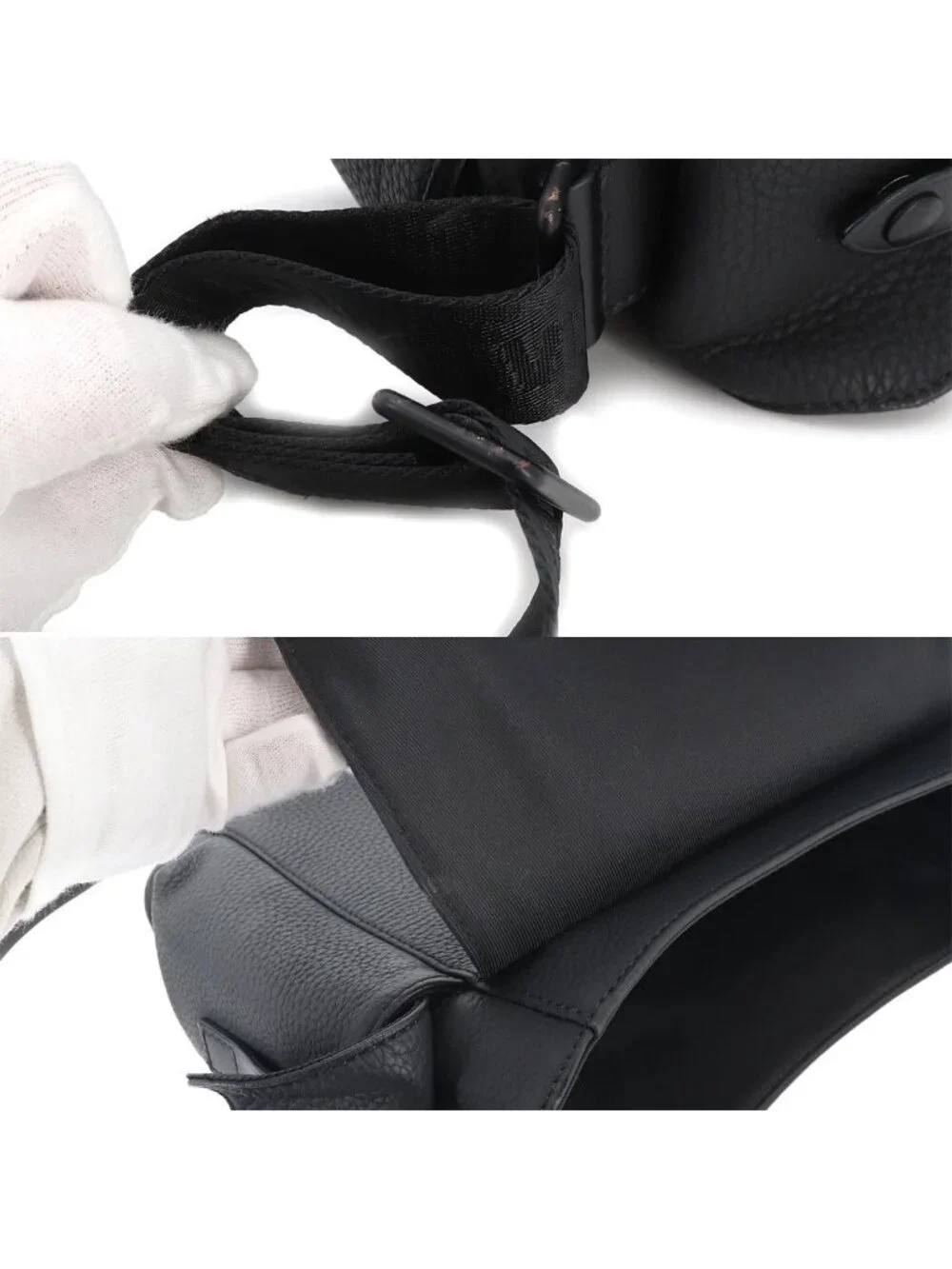 Louis Vuitton Christopher Messenger Shoulder Bag Taurillon Leather Noir